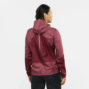 Damen Jacke  Salomon  Bonatti Waterproof Jacket Earth Red/Cabernet