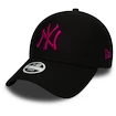 Damen kappe New Era 9Forty Diamond MLB New York Yankees Black/Purple