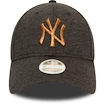 Damen-Kappe New Era 9Forty Metallic Logo MLB New York Yankees Dark Grey
