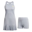 Damen Kleid adidas  Club Dress Halo Silver