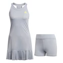 Damen Kleid adidas  Club Dress Halo Silver
