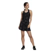 Damen Kleid adidas  Marimekko Tennis Y-Dress Carbon/Black/Gold Met