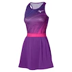 Damen Kleid Mizuno  Charge Printed Dress Purple Magic