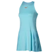 Damen Kleid Mizuno  Printed Dress Tanager Turquoise