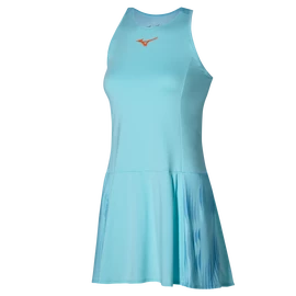 Damen Kleid Mizuno Printed Dress Tanager Turquoise