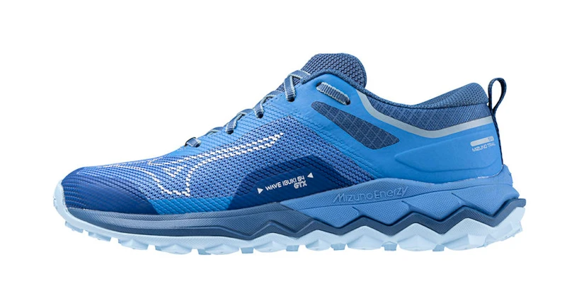 Damen Laufschuhe Mizuno Wave Ibuki 4 Gtx Marina White Federal Blue Sportega