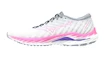 Damen Laufschuhe Mizuno  Wave Inspire 19 Snow White/High-Vis Pink/Purple Punch