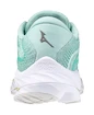 Damen Laufschuhe Mizuno  Wave Rider 27 Eggshell Blue/White/Anise Flower