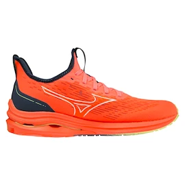 Damen Laufschuhe Mizuno Wave Rider Neo 2 Neon Flame/White