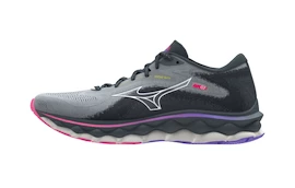 Damen Laufschuhe Mizuno Wave Sky 7 Pearl Blue/White/High-Vis Pink