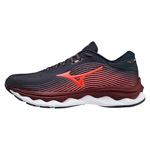 Damen Laufschuhe Mizuno  Wave Sky Wave Sky 5 / India Ink / Living Coral / Pomegranite  UK 5,5