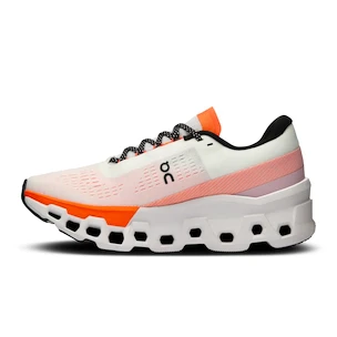 Damen Laufschuhe On Cloudmonster 2 White/Flame  EUR 42