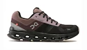 Damen Laufschuhe On  Running Cloudrunner Waterproof Black/Grape