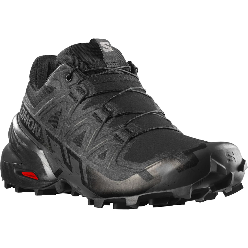 Damen Laufschuhe Salomon Speedcross 6 Black Black Phantom