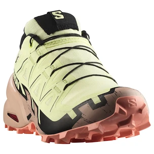 Damen Laufschuhe Salomon Speedcross 6 Gtx Lime Cream/Mahogany Rose/Black
