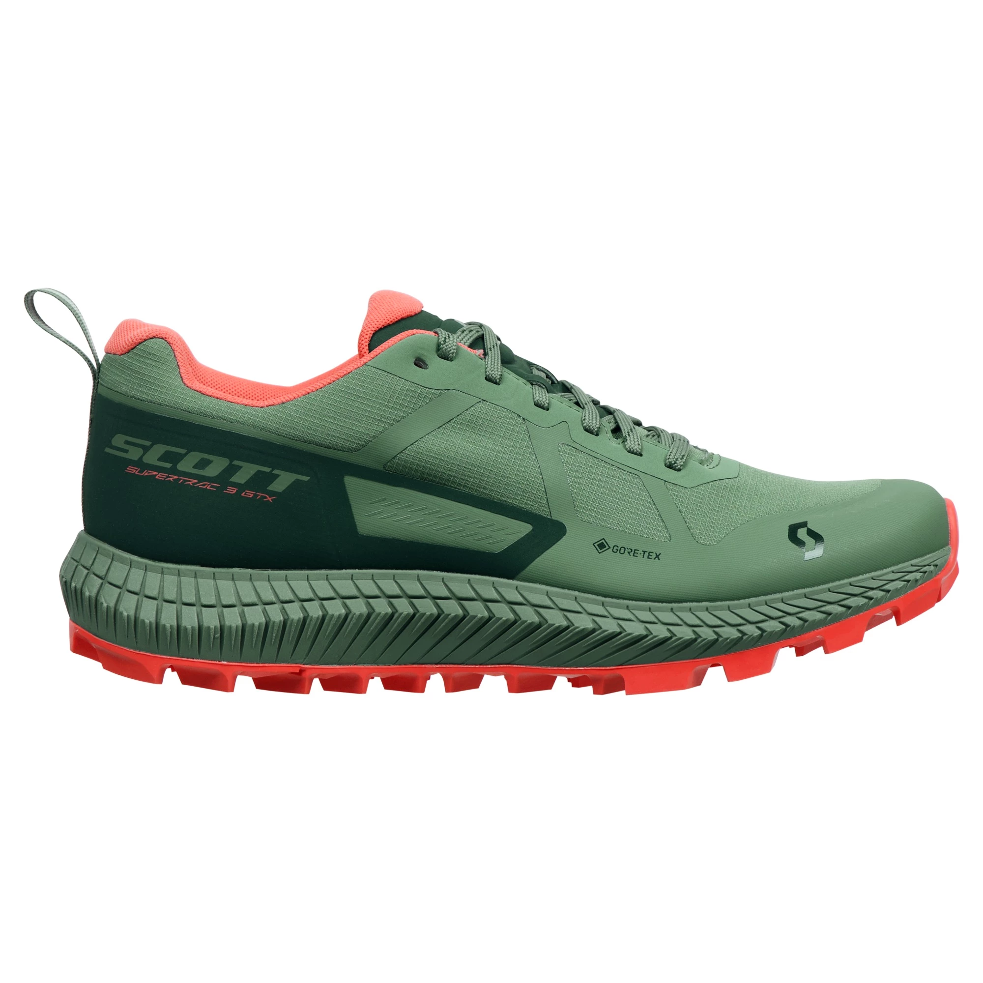Damen Laufschuhe Scott Supertrac 3 GTX Frost Green Coral Pink