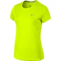 Damen Laufshirt Nike Miler Dry Running Volt