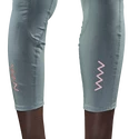 Damen Leggins adidas  Fast Impact Shiny Running 7/8 Magic Grey