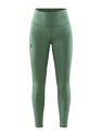 Damen Leggins Craft  Charge Perforated Green