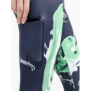 Damen Leggins Craft  Faun Highwaist Cord Tights Multicolor Saphir