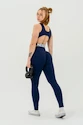 Damen Leggins Nebbia Barbell Therapy Glute Check 613 Blue
