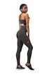 Damen Leggins Nebbia  High Waist Fit&Smart legíny 505 khaki