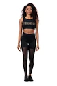 Damen Leggins Nebbia Intense Gold Mesh leggings 829 black XS
