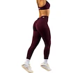 Damen Leggins Nebbia STRONG BEAUTY V-Cut Lace-Up Sculpting Leggings OWN YOUR POWER 426 dark red