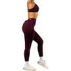 Damen Leggins Nebbia STRONG BEAUTY V-Cut Lace-Up Sculpting Leggings OWN YOUR POWER 426 dark red