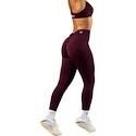 Damen Leggins Nebbia STRONG BEAUTY V-Cut Lace-Up Sculpting Leggings OWN YOUR POWER 426 dark red