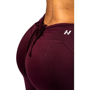 Damen Leggins Nebbia STRONG BEAUTY V-Cut Lace-Up Sculpting Leggings OWN YOUR POWER 426 dark red