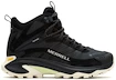 Damen-Outdoorschuhe Merrell Moab Speed 2 Mid Gtx Black