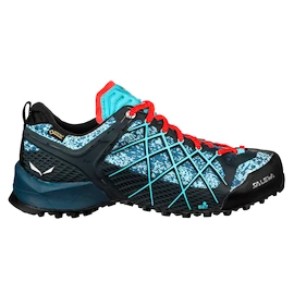 Damen-Outdoorschuhe Salewa WS Wildfire GTX Blue Poseidon/Capri