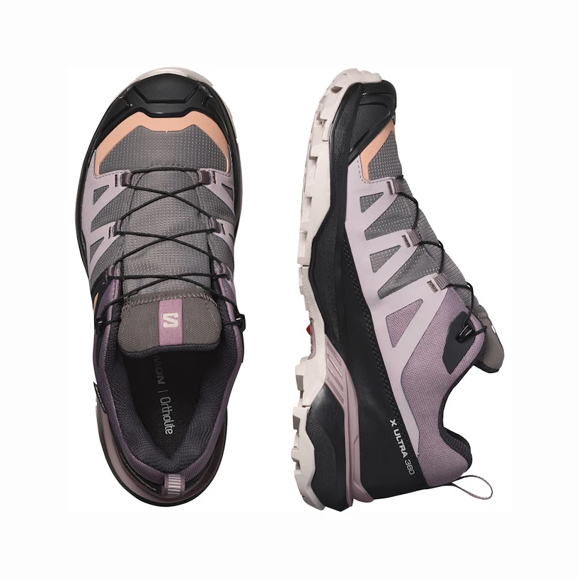 Damen Outdoorschuhe Salomon X ULTRA 360 GTX W Plum Kitten Phantom Cork Sportega