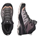 Damen-Outdoorschuhe Salomon X Ultra 360 MID Gore-Tex Plum Kitten/Phantom/Cork