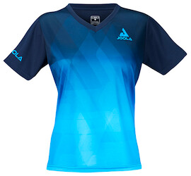 Damen Polo Shirt Joola Shirt Trinity Navy/Blue