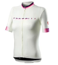 Damen-Radtrikot Castelli Gradient Jersey Ivory