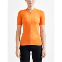 Damen-Radtrikot Craft  Endur Orange