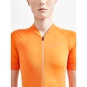 Damen-Radtrikot Craft  Endur Orange