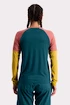 Damen-Radtrikot Mons Royale  Tarn Freeride LS Wind Jersey Deep Teal