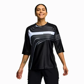 Damen-Radtrikot Race Face Khyber 3/4 Slv Concrete