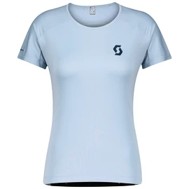 Damen-Radtrikot Scott Endurance 10 S/Sl Glace Blue/Midnight Blue