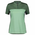 Damen-Radtrikot Scott  Trail Flow Zip SS