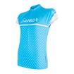 Damen-Radtrikot Sensor  Cyklo Dots Blue