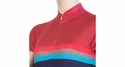 Damen-Radtrikot Sensor  Cyklo Summer Stripe Blue/Lilla