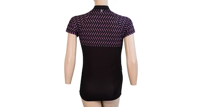 Damen-Radtrikot Sensor  Cyklo Wave Black L