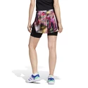 Damen Rock adidas  Melbourne Tennis Skirt Multicolor/Black