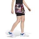 Damen Rock adidas  Melbourne Tennis Skirt Multicolor/Black