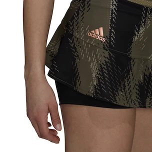 Damen Rock adidas  Printed Match Skirt Primeblue Green