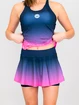 Damen Rock BIDI BADU  Colortwist Printed Wavy Skort Pink/Dark Blue